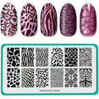 Maniology Animal Instinct nail stamping plate front view