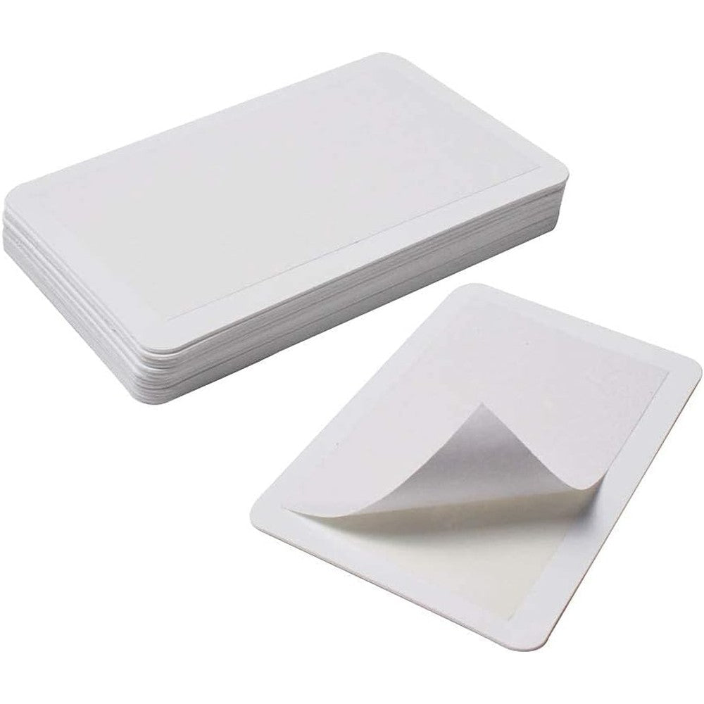 BeautyLeader 15pcs nail art stamping protective shell white rectangular holder