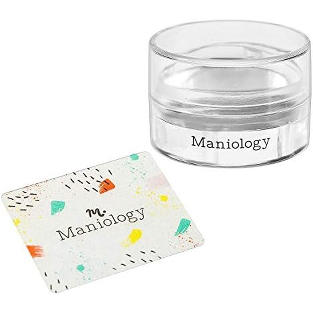 Maniology The Monocle XL Clear Nail Stamper front view for nail art