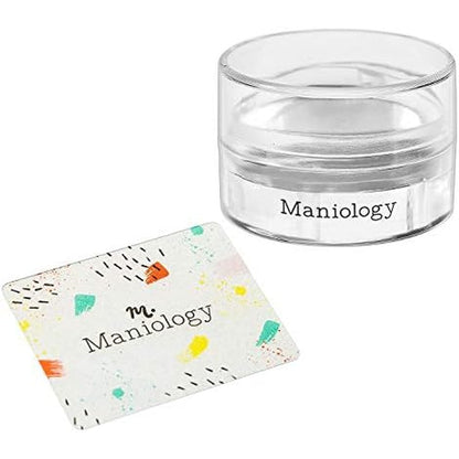 Maniology The Monocle XL Clear Nail Stamper front view for nail art