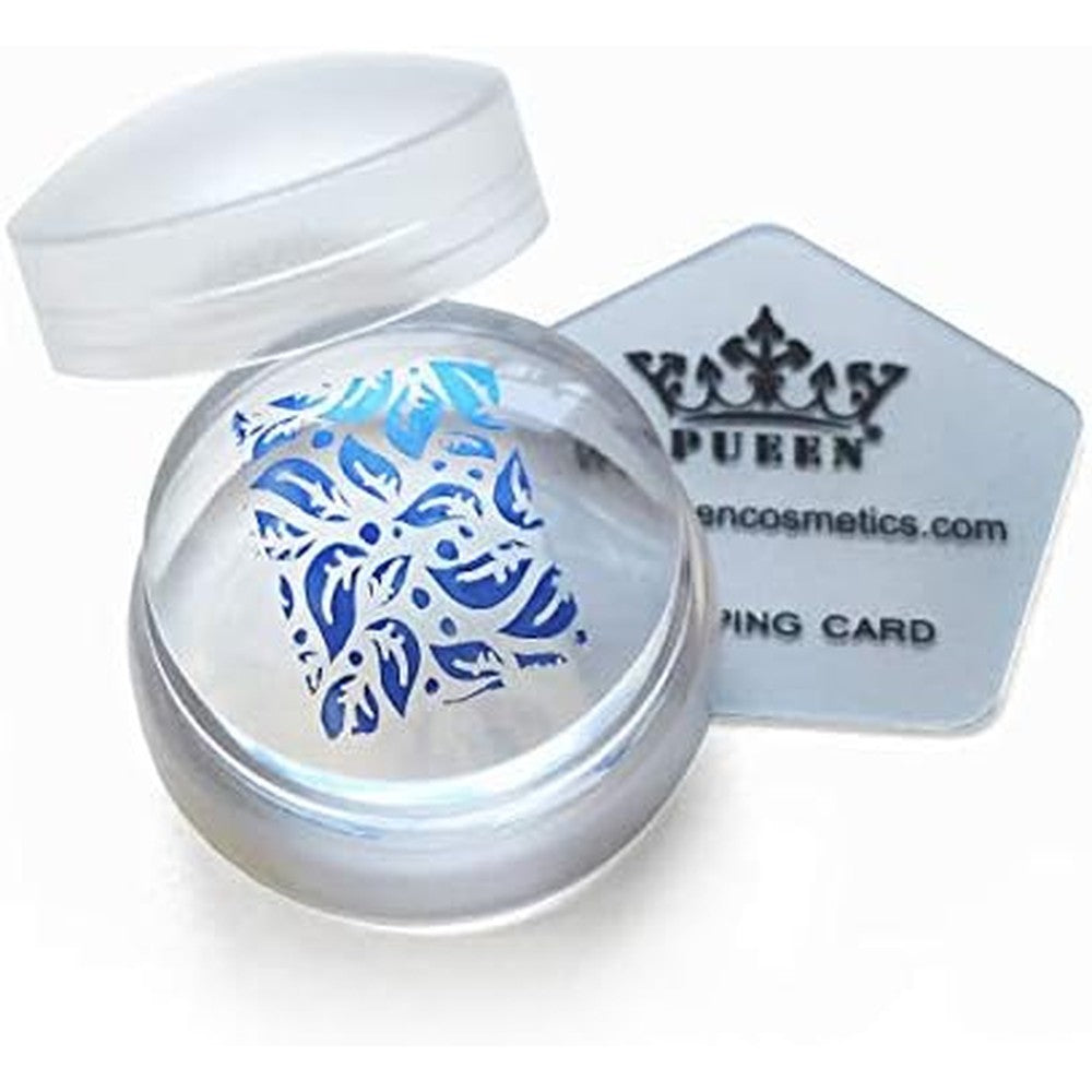 Pueen 3.5cm HD Clear Jelly Stamper and Scraper Set front view