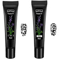LiBiuty black and white nail stamping gel polish bottles front view