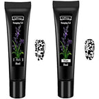 LiBiuty black and white nail stamping gel polish bottles front view