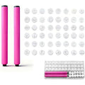 Ecoflick 48 Piece Nail Stamp Pen Set with 46 interchangeable heads