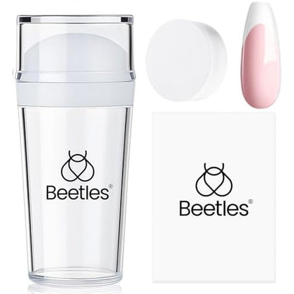 Beetles nail stamp 3pcs silicone kit front view