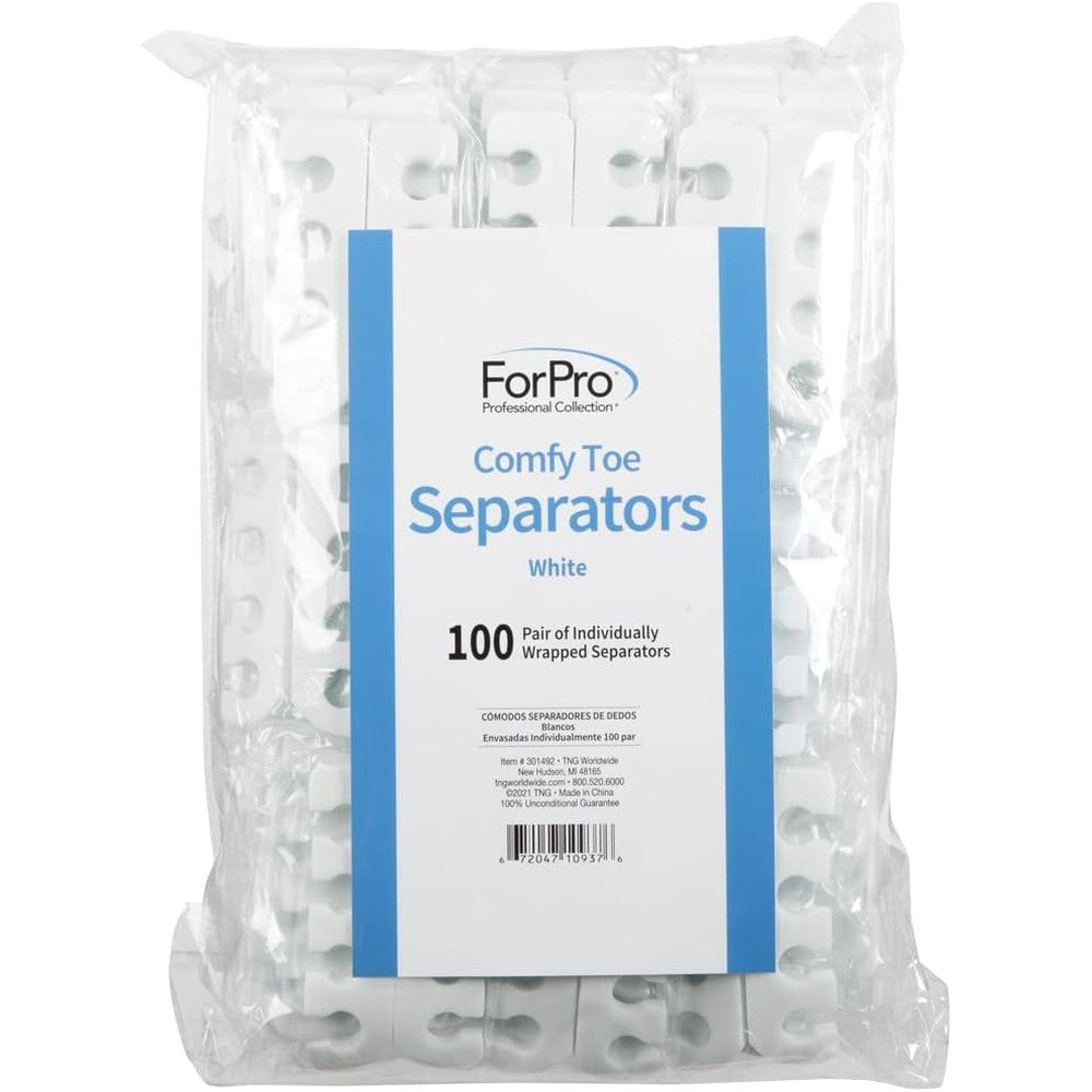 ForPro Professional Collection Comfy Toe Separators front view