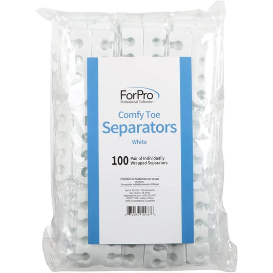 ForPro Professional Collection Comfy Toe Separators front view