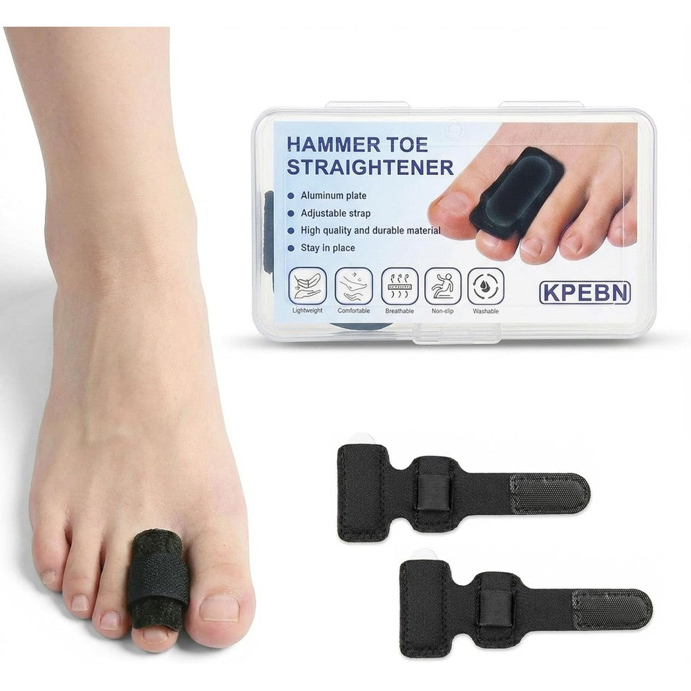 Jnater 2 piece hammer toe corrector set front view