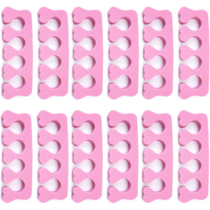 Quacc 12 pieces sponge toe separators front view