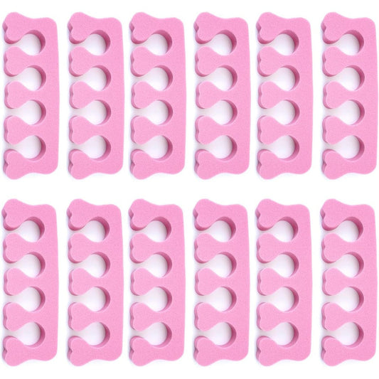 Quacc 12 pieces sponge toe separators front view