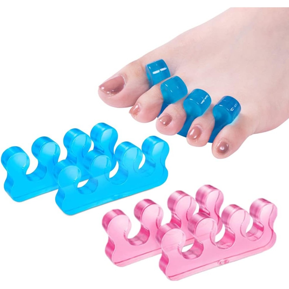 ZaxSota Pedicure Toe Separators front view for bunion relief