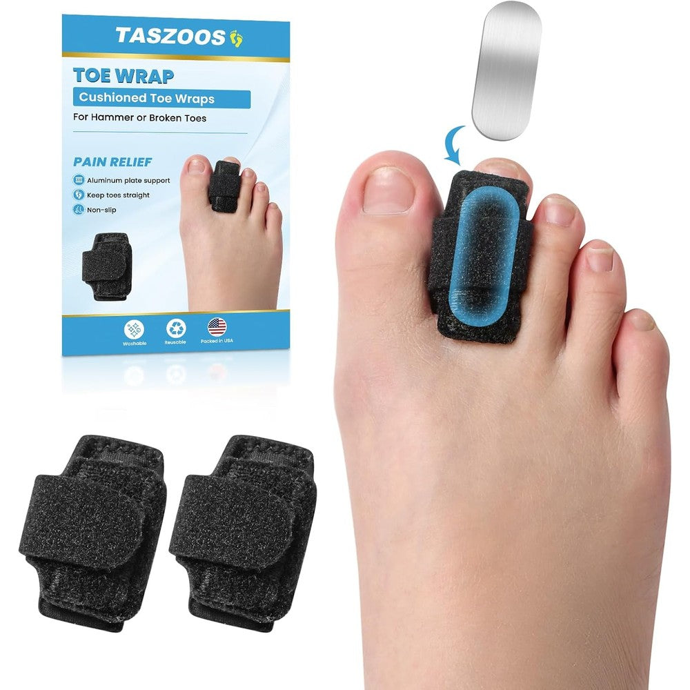 Taszoos hammer toe straightener front view for toe alignment