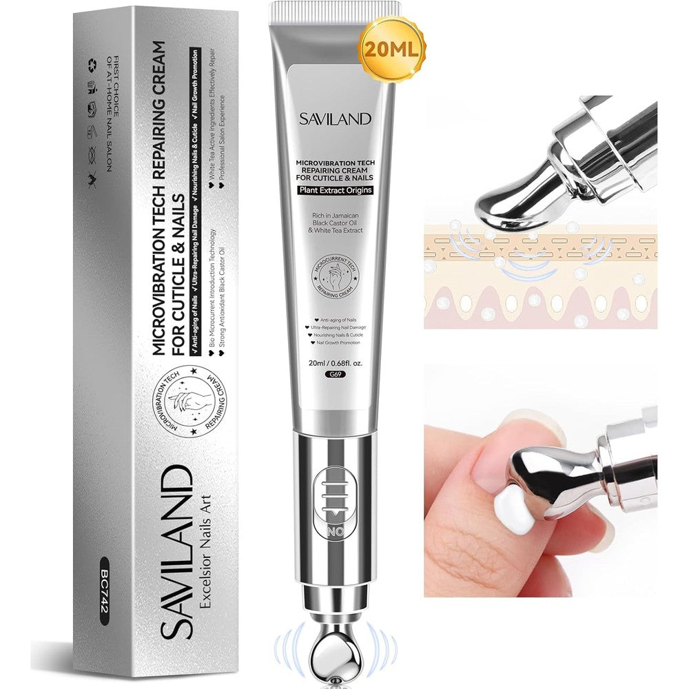 Saviland Ultra-Repairing Cuticle Cream 20ml front view