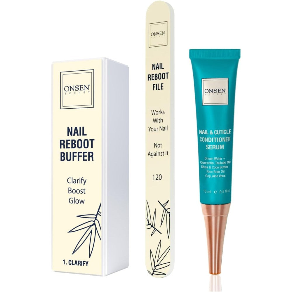 Onsen Secret Cuticle Cream Bundle front view