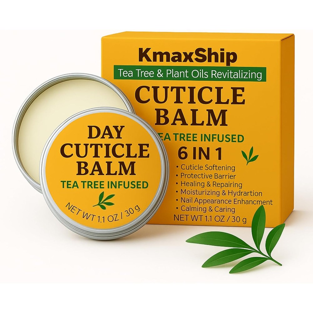 KmaxShip Tea Tree Oil Nail and Cuticle Balm front view