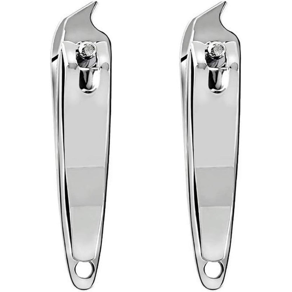 Dnhcll metal slanted edge nail clippers front view