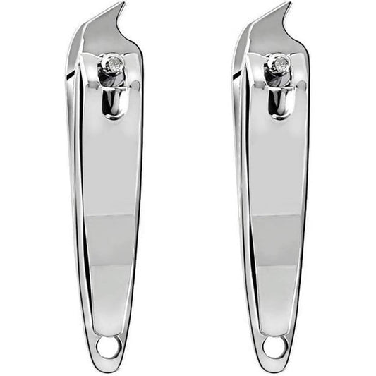 Dnhcll metal slanted edge nail clippers front view