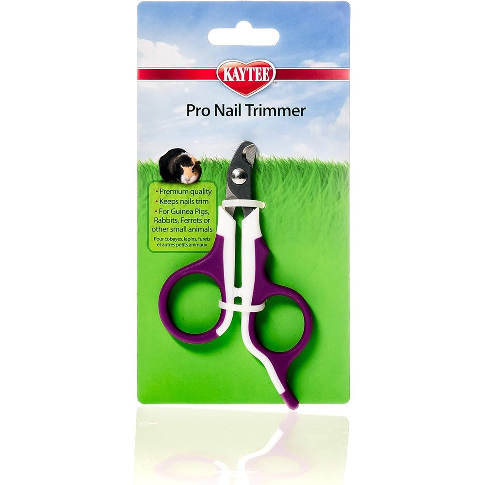 Kaytee Pro-Nail Trimmer Purple front view for small animals