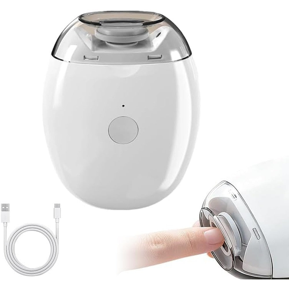 Homeloft 2026 Electric Automatic Nail Clipper with LED light front view