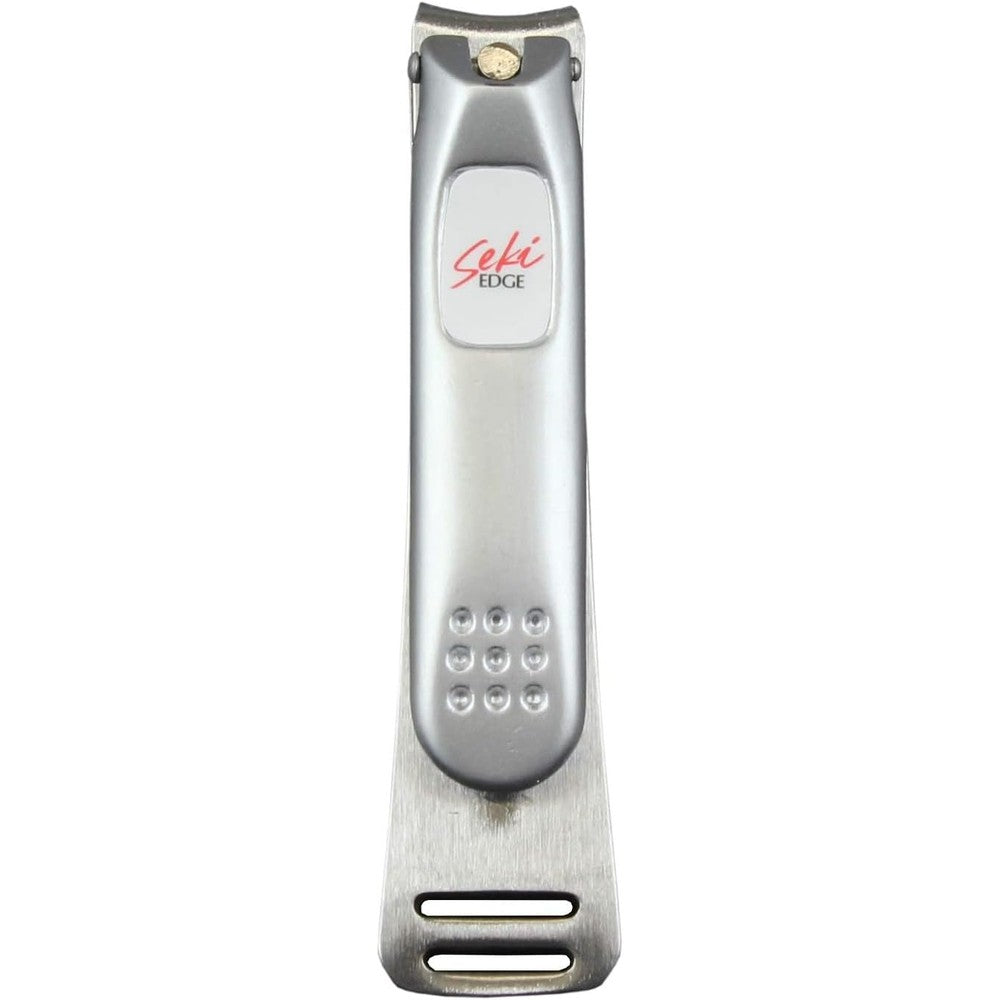 Seki Edge SS-106 stainless steel fingernail clipper front view