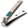 Mr. Green stainless steel nail clipper medium front view