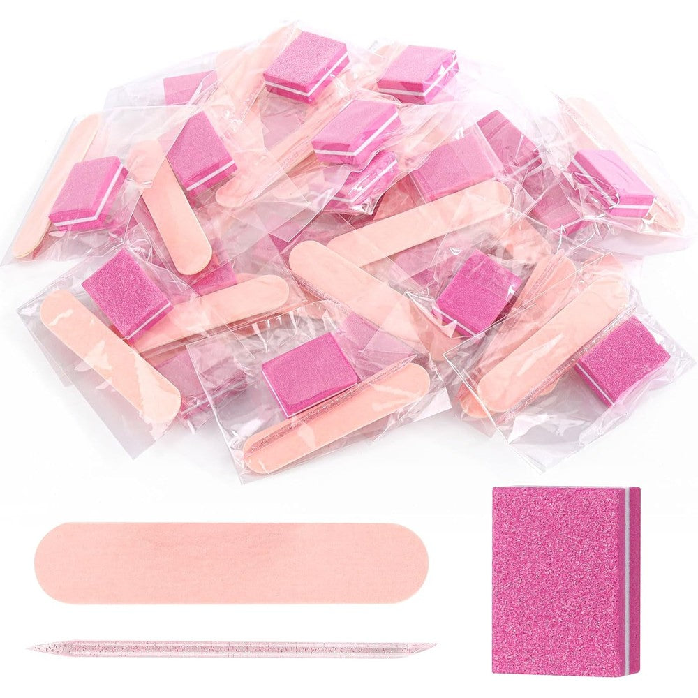 acDesign 24 sets disposable manicure kit front view