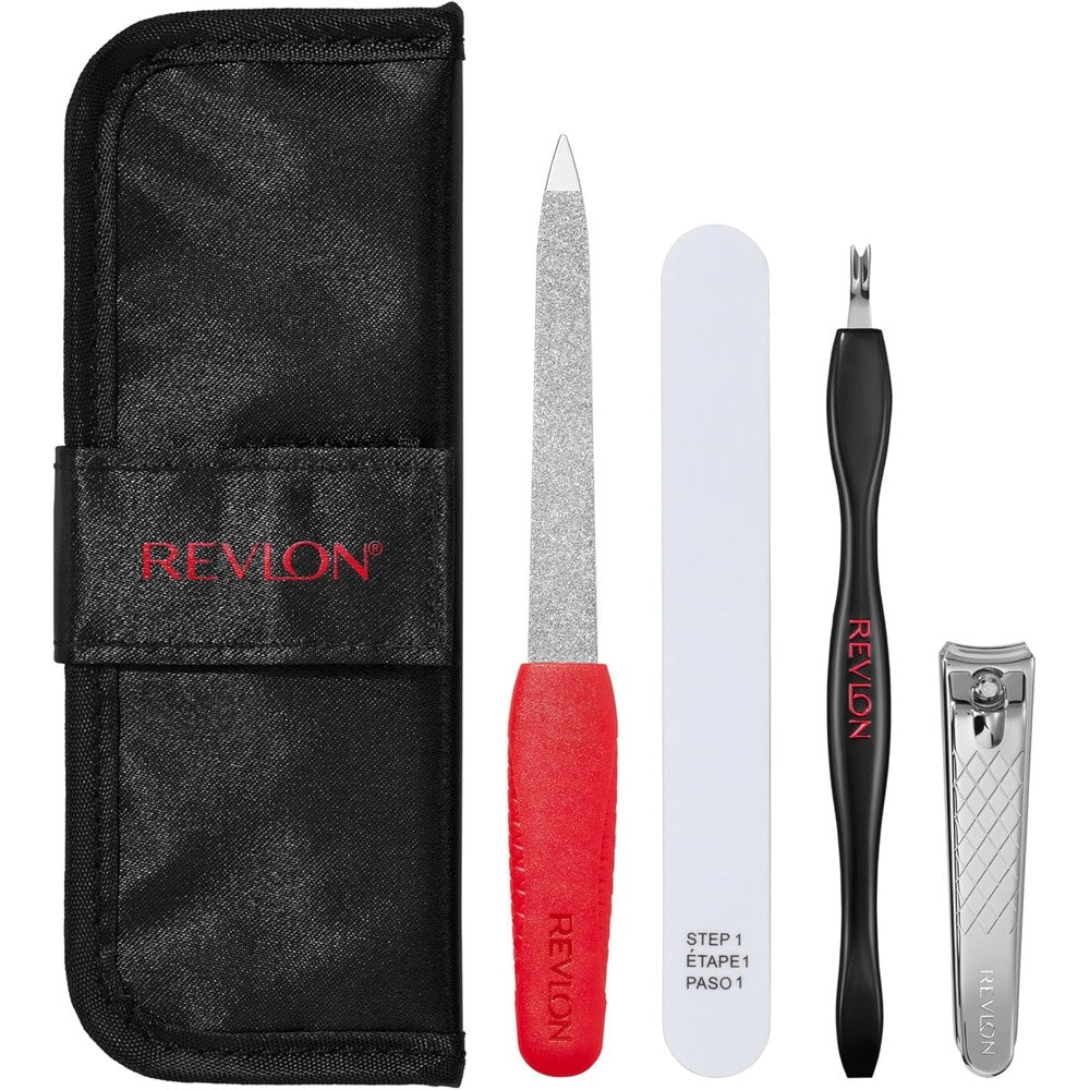 Revlon Manicure Essentials Kit with Travel Case front view