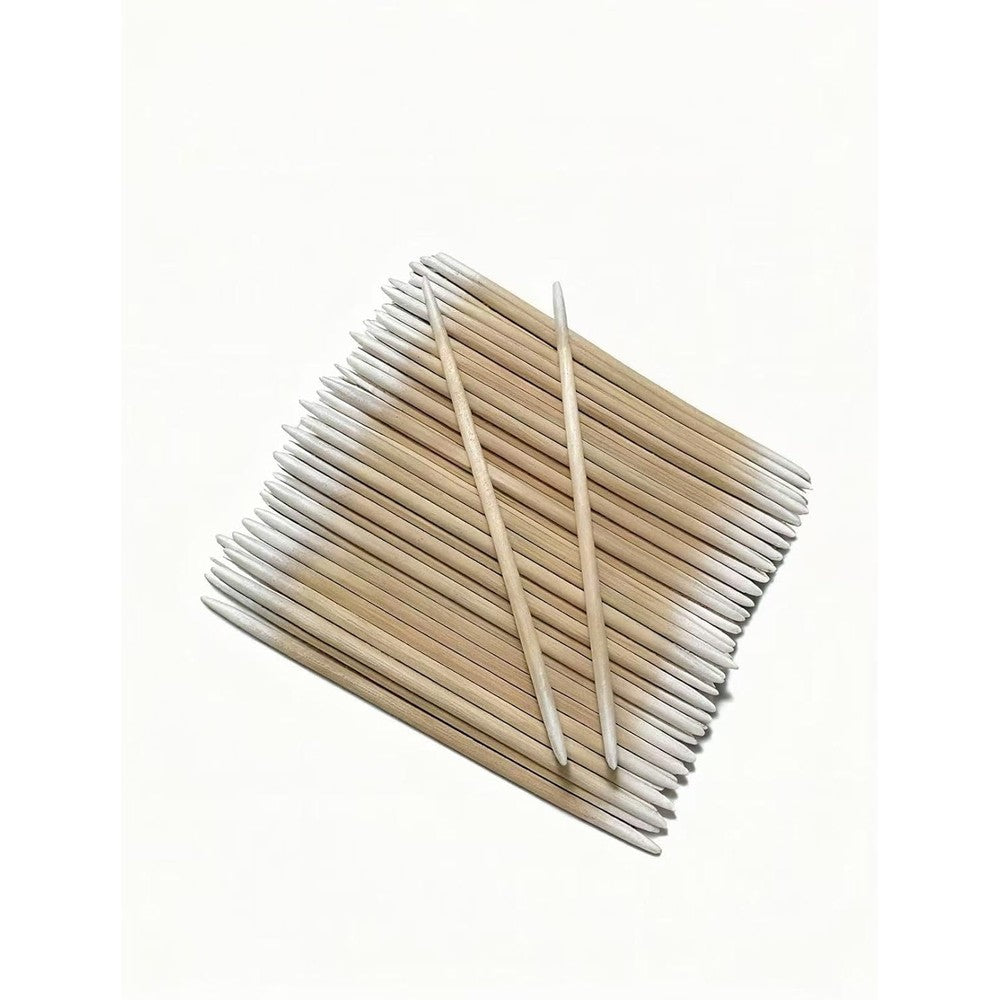 Reliefto 400 pieces double ended cotton swabs front view