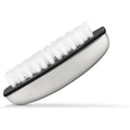 HONOMA stainless steel hand and nail brush cleaner front view on bathroom counter