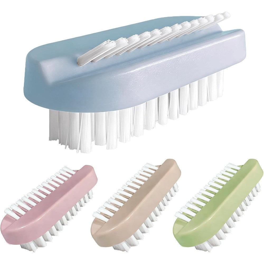 Oyewalls dual sided fingernail cleaning brush set front view