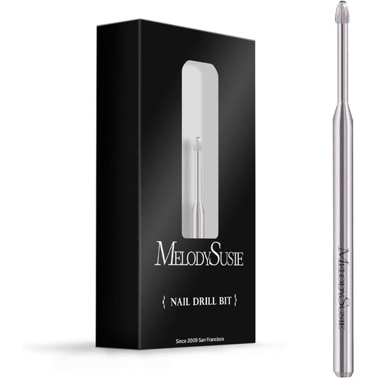 MelodySusie cuticle clean nail drill bit front view professional tool