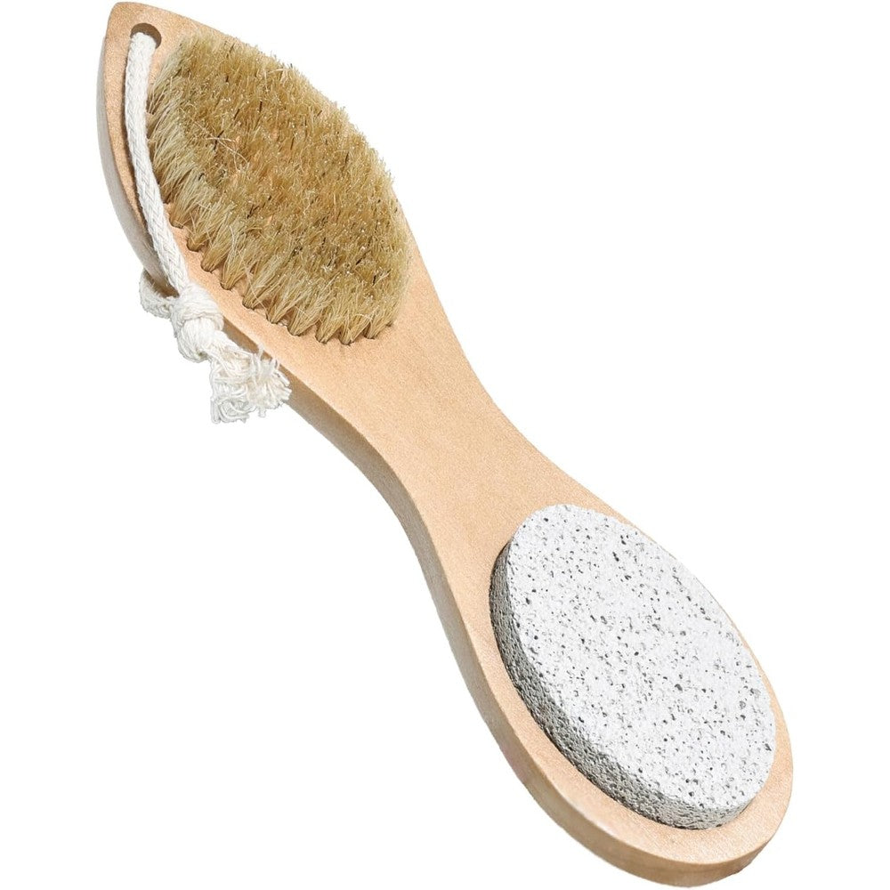 Pumice Valley 4-in-1 wooden foot file front view