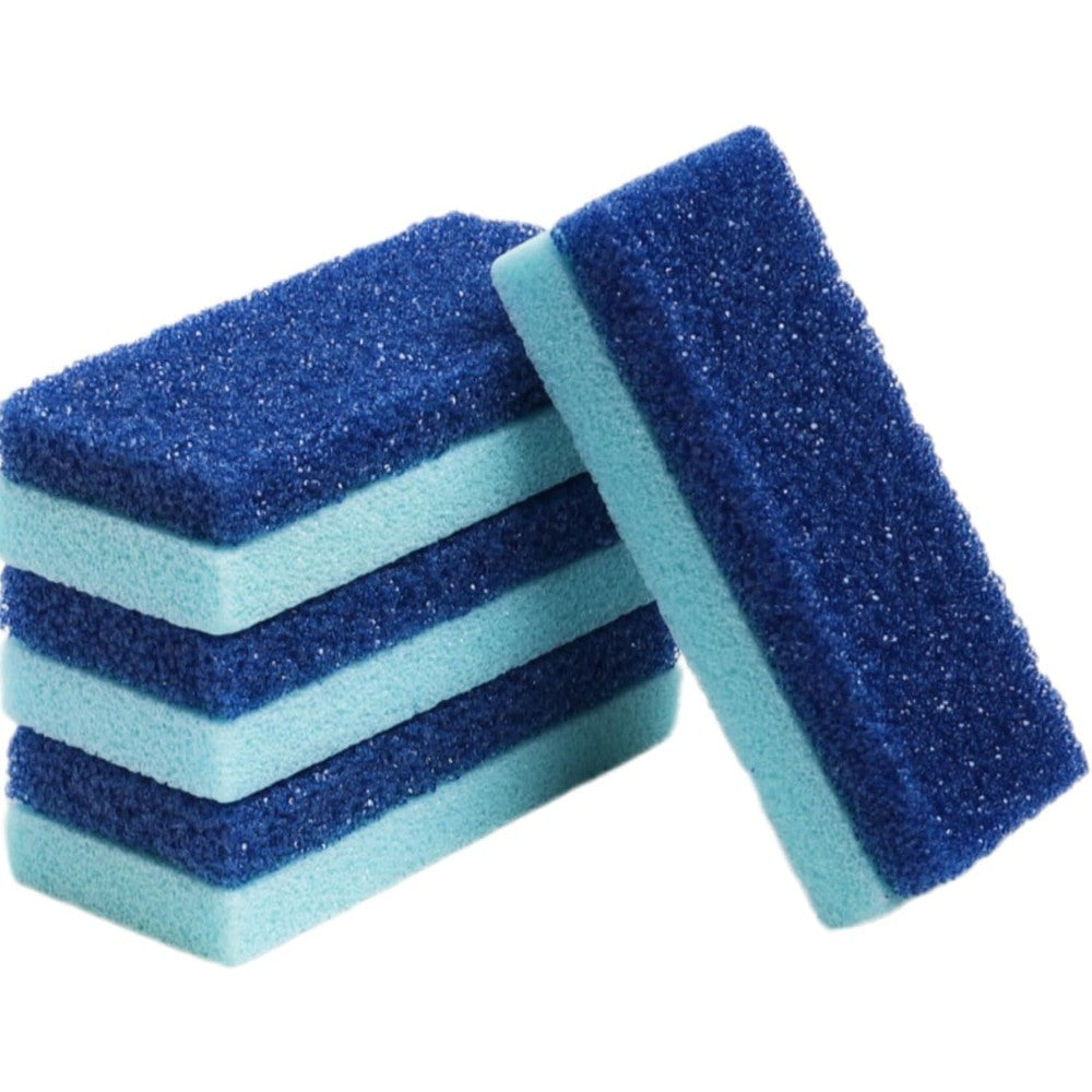 Mantello dual sided pumice stone for feet 4 pack front view