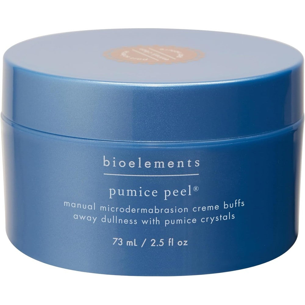 Bioelements Pumice Peel manual microdermabrasion jar front view