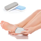 Kooshlo natural pumice stone 2 pack front view for pedicure