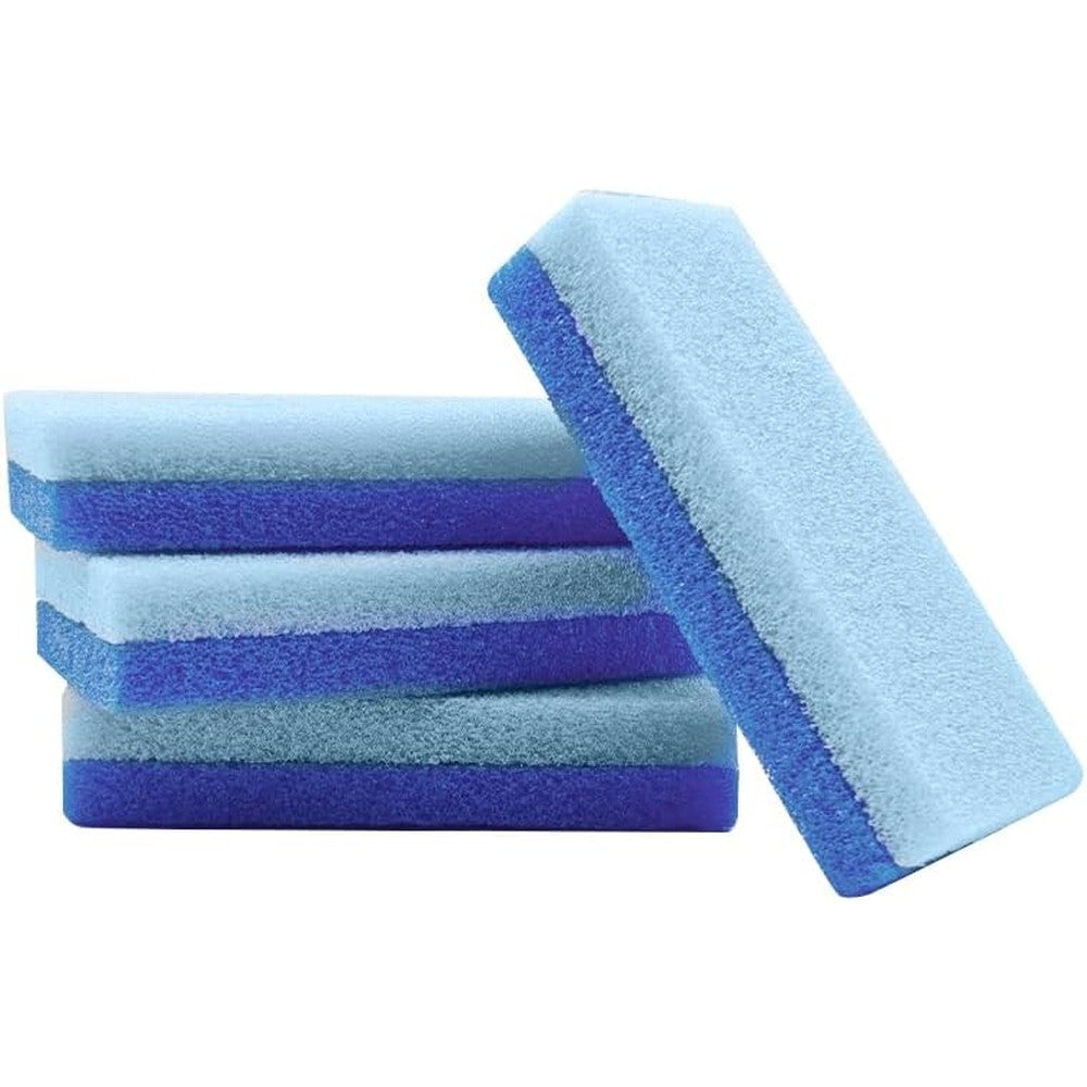 OHOO 4 pack foot pumice stones front view blue color