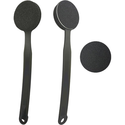 Beomeen double sided pumice stone for feet with long handle