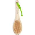 EcoTools bamboo foot brush and pumice front view