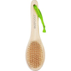 EcoTools bamboo foot brush and pumice front view
