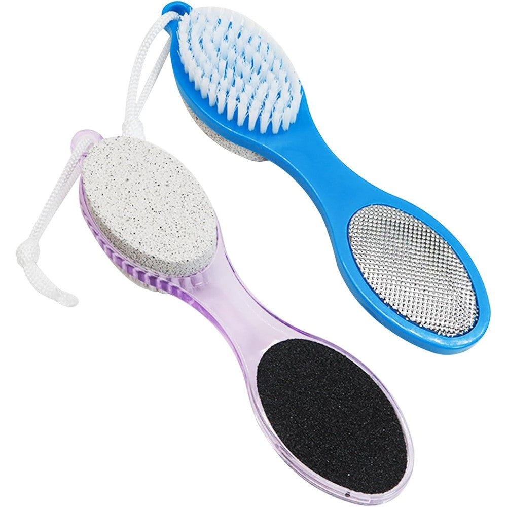 Lenpestia 4 in 1 pedicure foot brush and pumice stone kit