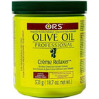 ORS Olive Oil Professional Creme Relaxer Normal Strength two pack front view for salon quality hair straightening
