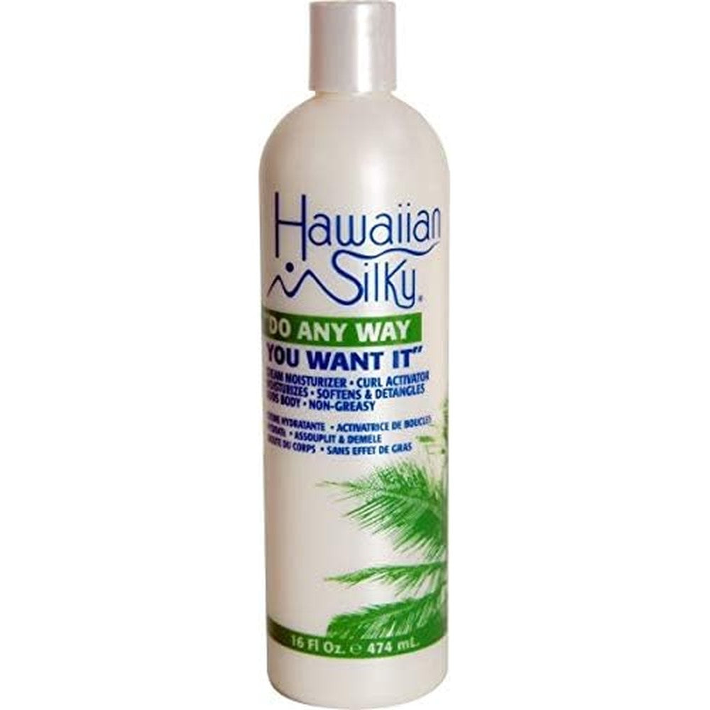 Hawaiian Silky Do You Want It Cream Activator pack of two front view authentic USA imported curl defining cream