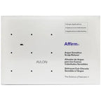 Avlon Affirm Argan Sensitive Scalp Relaxer front view showing packaging for professional hair smoothing