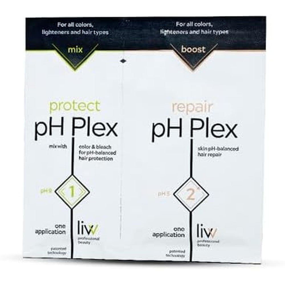 pH Plex Steps 1 and 2 Protect and Repair front view single sachet packet
