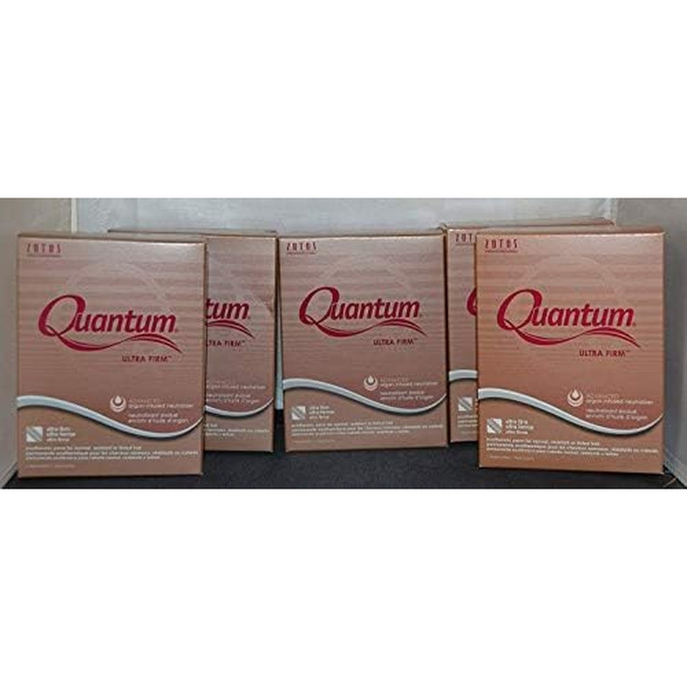 Zotos Quantum Ultra Firm Exothermic Perm five pack front view professional salon hair texturizing kit