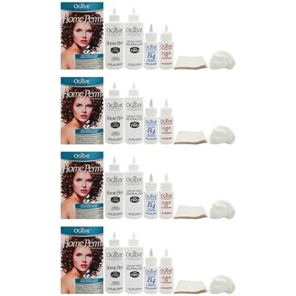 Ogilvie Salon Styles Home Perm The Original front view box showing 4 piece kit components