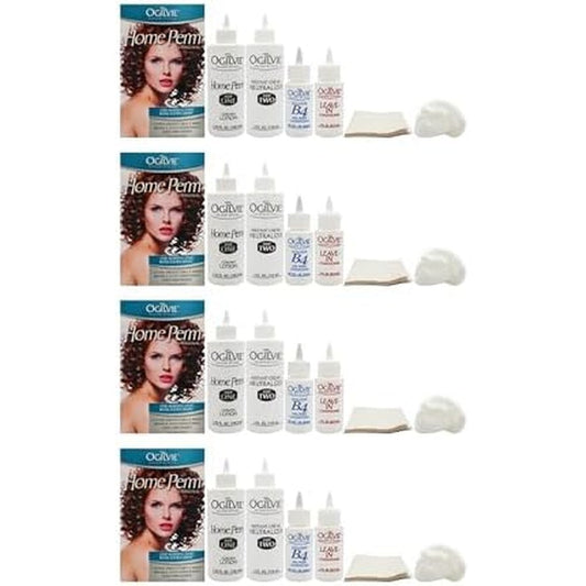 Ogilvie Salon Styles Home Perm The Original front view box showing 4 piece kit components