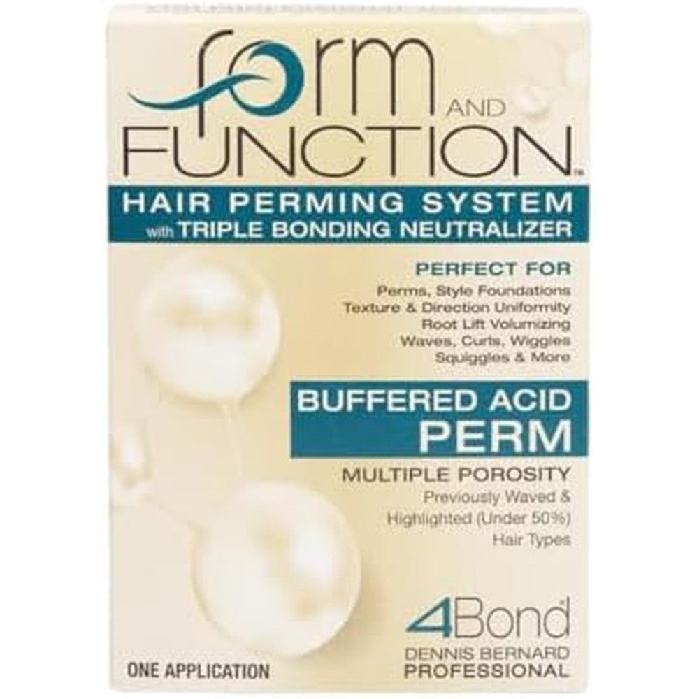 Powertools form AND FUNCTION Hair Perming System box front view professional salon curls