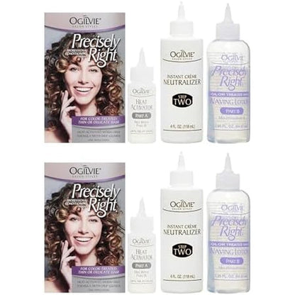 Ogilvie Salon Styles Precisely Right Professional Conditioning Perm Kit front view packaging