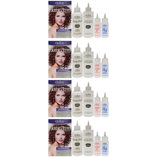 Ogilvie Salon Styles Home Perm Original box front view for color treated thin delicate hair